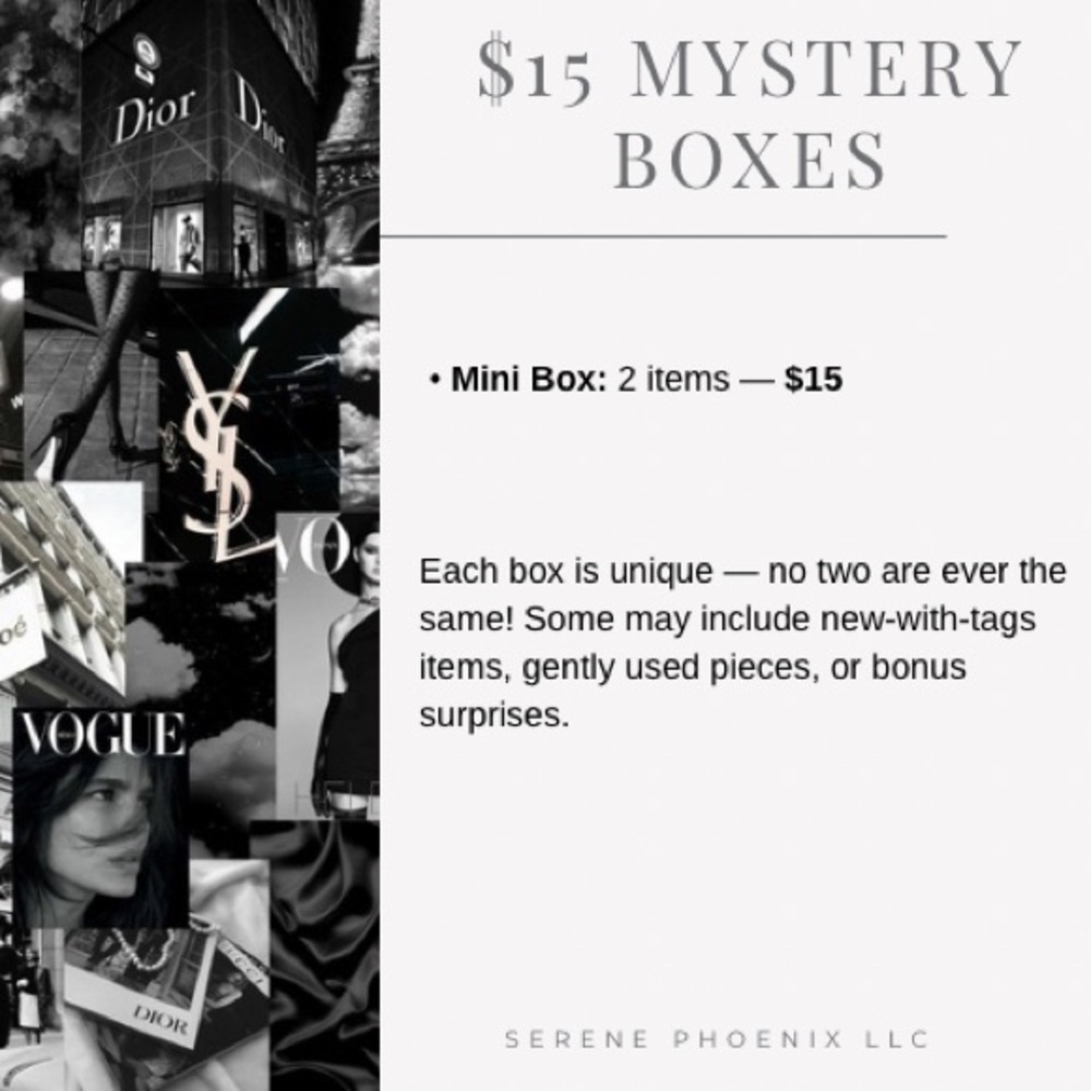 $15 Mystery Box - 2 Items